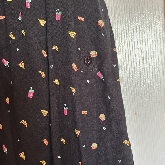 RJ&C men’s black long sleeve button down shirt size large - Picture 8 of 11